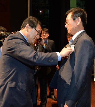 이종학, 대통령 표창