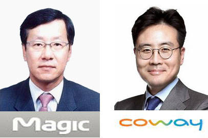 동양매직 김영훈 대표, 코웨이 김동현 대표