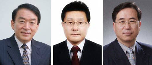 우효섭 원장, 최병만 원장, 이시진 이사장