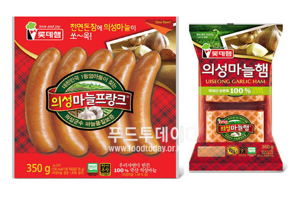 롯데푸드 의성마늘프랑크, 의성마늘햄