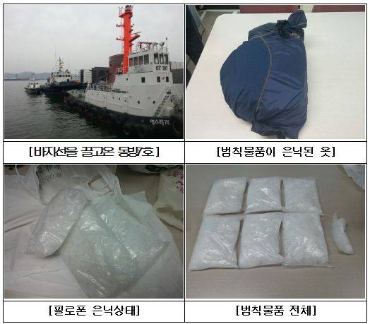 적발한 마약류