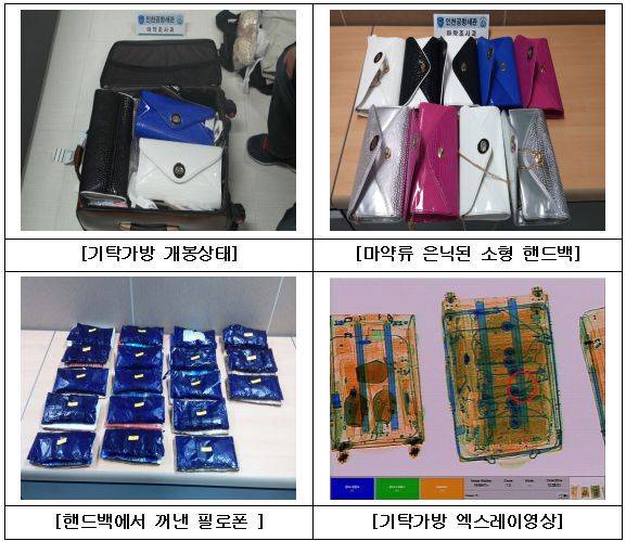 적발한 마약류