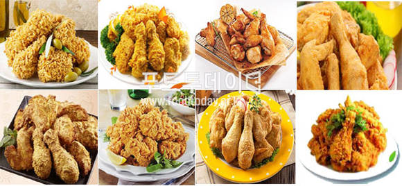 제너시스BBQ, 네네치킨, 굽네치킨, 멕시칸, 오빠닭, 멕시카나, 돈치킨, 또래오래 치킨