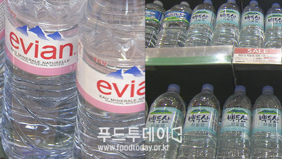 에비앙, 백두산 하늘샘 (롯데칠성음료)