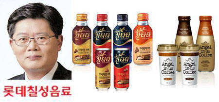 이재혁 롯데칠성음료 대표, 칸타타, 엔젤리너스 커피