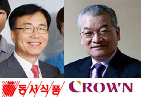 김석수 회장 (동서식품), 윤영달 회장 (크라운제과)