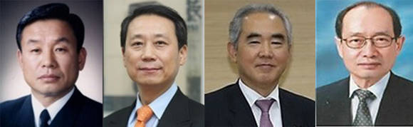 박인용 국가안전처 장관 내정자, 이근면 인사혁신처장 내정자, 이성호 안전행정부 2차관 내정자, 장명진 방위사업청장 내정자