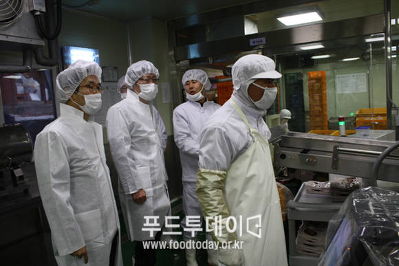송산주식회사 방문