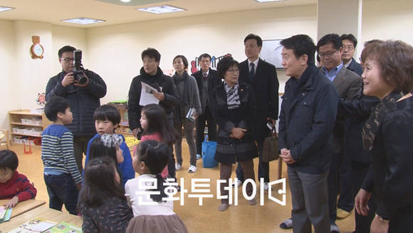 남경필 도지사 양평 어린이집 방문