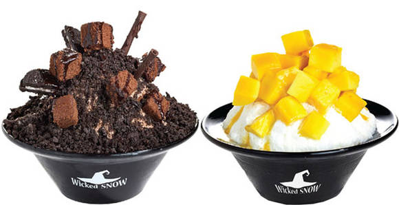 위키드 초코 빙수, 위키드 망고 빙수 (위키드 스노우)