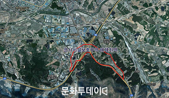 군사시설보호구역해제지역. (사진출처 : 제천시청)