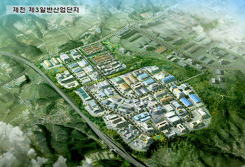 제천 제3산단 조감도. (출처: 제천시청)