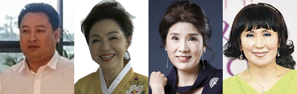 1일 오후 2시 강남구 그랜드힐컨벤션 그랜드볼룸에서 전혜숙 국회 행정안전위원회 위원장으로부터 표창장 수상자, 왼쪽부터 왕봉선 회장, 구재숙 모델겸 배우, 신영경, 윤경숙 시니어 모델 