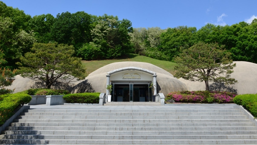 백제유물전시관 전경