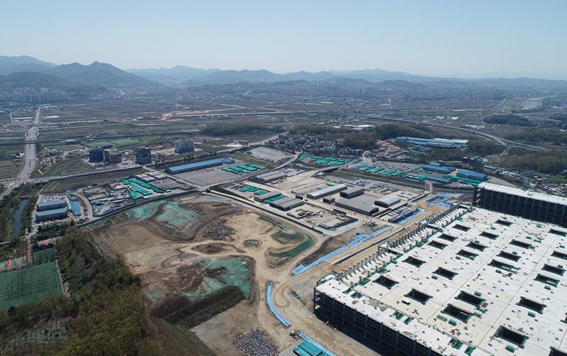 삼성디스플레이시티 전경<br>
