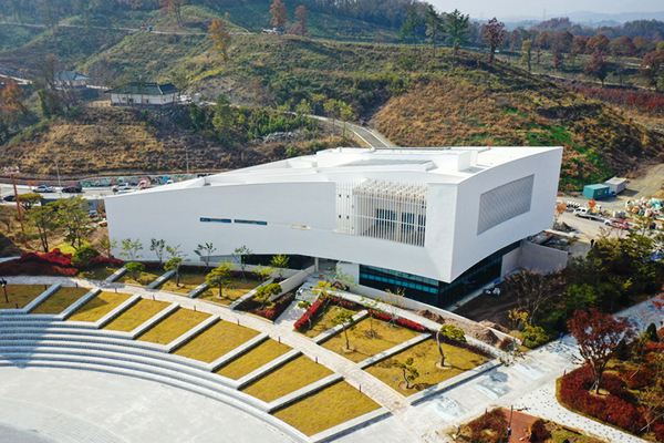 충북 영동군 레인보우 힐링센터 전경<br>
