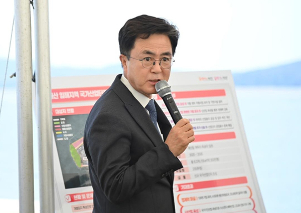 <strong>서산 대산 임해 지역 국가산단 신규 조성지 찾은 김태흠 충남지사</strong><br>
