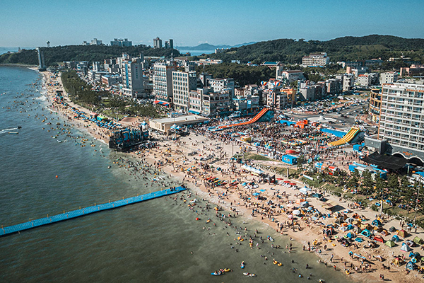 보령 대천해수욕장<br>
