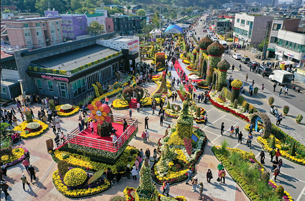 지난해 예산장터 삼국축제장<br>
