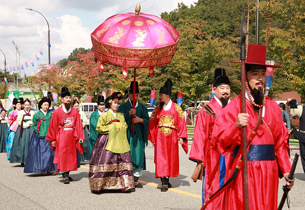 난계국악축제 퍼레이드<br>
