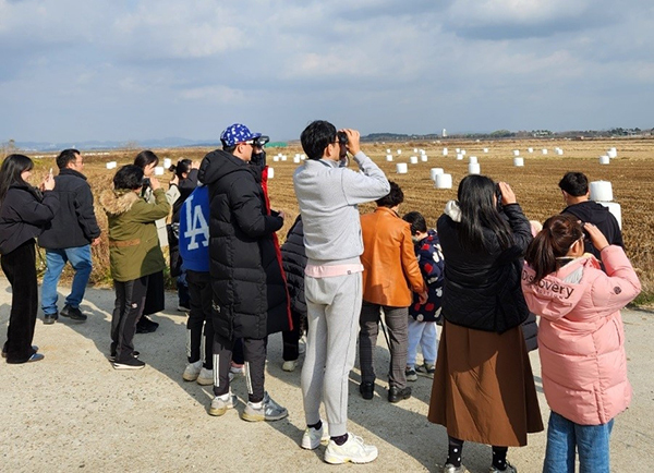서산버드랜드 겨울 철새 탐조 체험<br>
