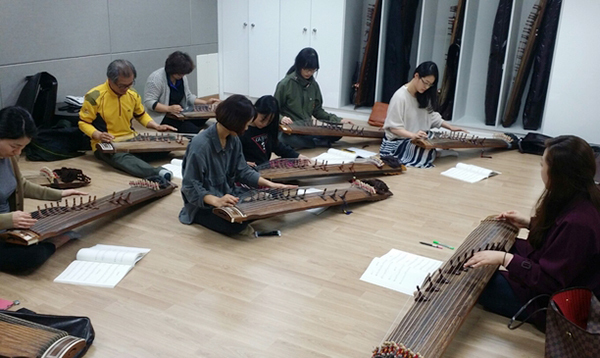 난계국악단 국악강습<br>
