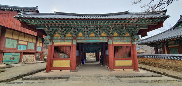 양산 통도사 천왕문
