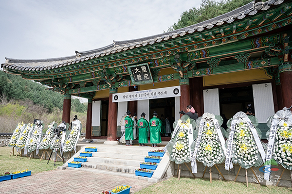 지난해 열린 면암 최익현 선생 추모제<br>

