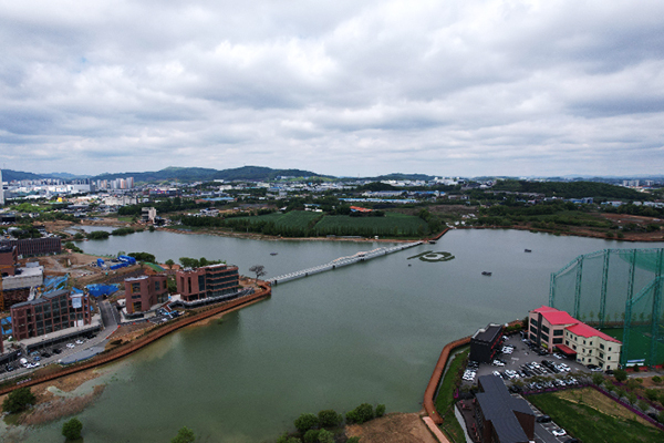 천안 성성호수공원 모습<br>
