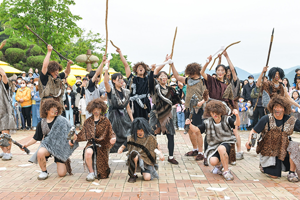 2023 공주 석장리 구석기 축제 장면<br>
