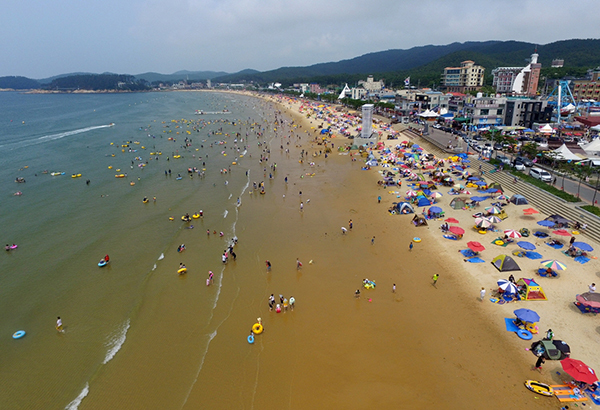 만리포해수욕장<br>
