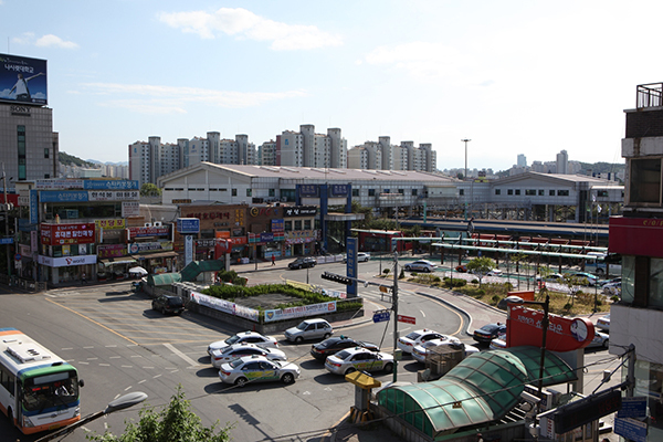 천안역 모습<br>
