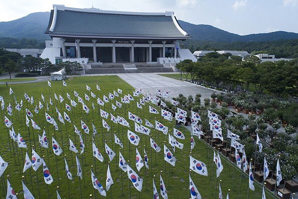 독립기념관 전경<br>
