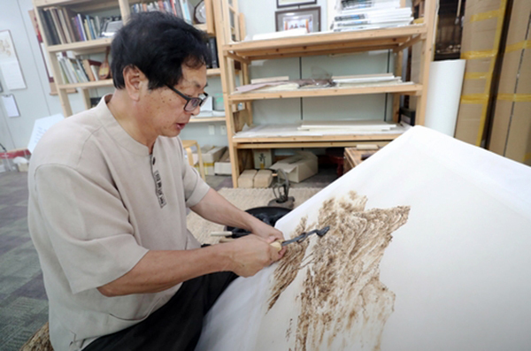낙화장 김영조씨<br>
