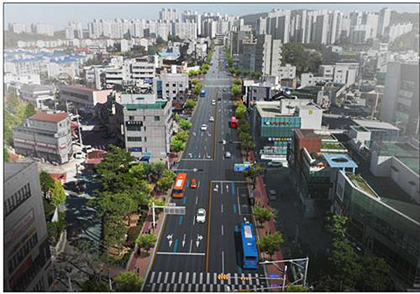 <strong>BRT 전용차로 조감도</strong><br>
