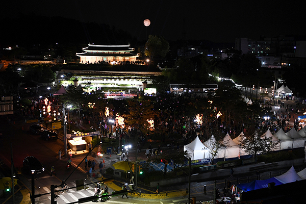 지난해 강화별밤야행 전경<br>

