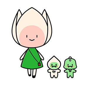 천리포수목원 새 캐릭터 목련이·찰리푸스모건