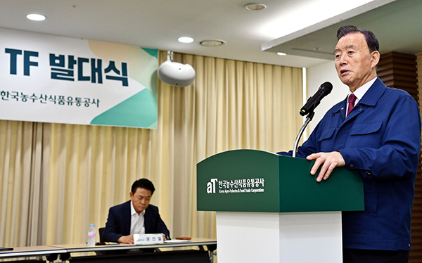홍문표 aT 사장<br>
