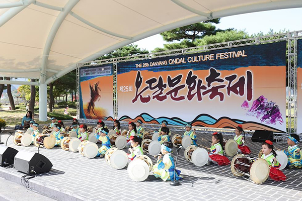 지난해 열린 온달문화축제의 모습<br>
