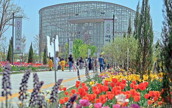 가을꽃 활짝 핀 국립세종수목원