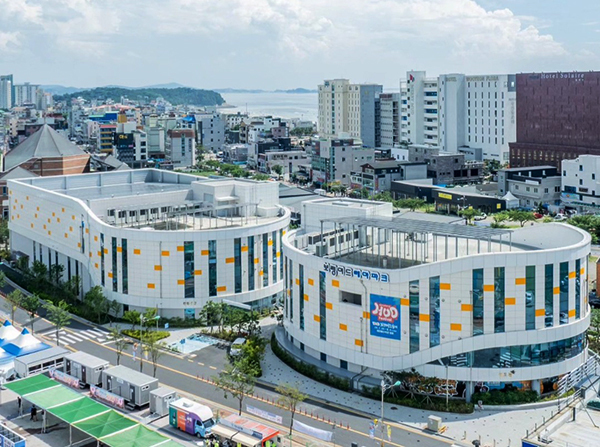 황보령머드테마파크 전경<br>
