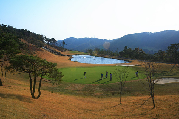 가야CC 전경<br>
