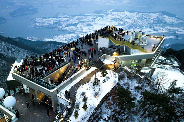 제천 비봉산 전망대<br>
