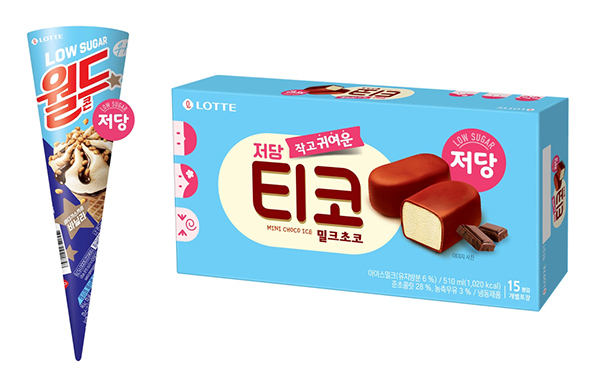 <strong>월드콘 바닐라 저당과 티코 밀크초코 저당</strong><br>
