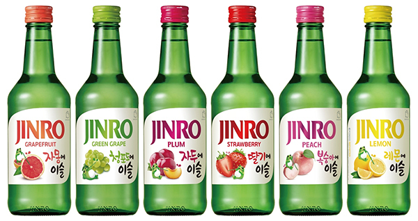 하이트진로 과일소주<br>
