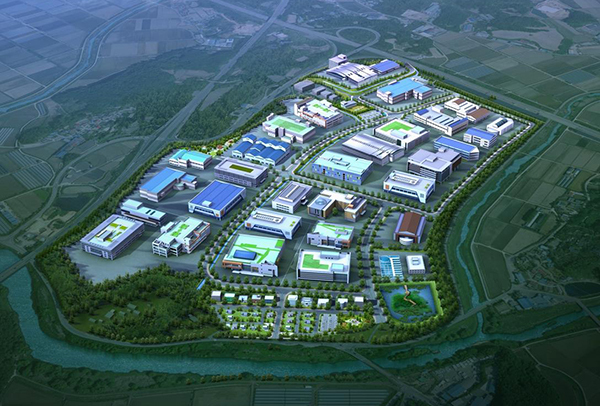 테크노폴리스산단 조감도<br>
