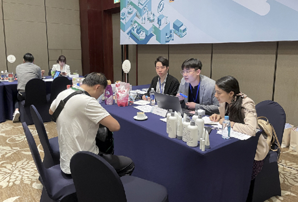 베트남에서 열린 수출상담회<br>
