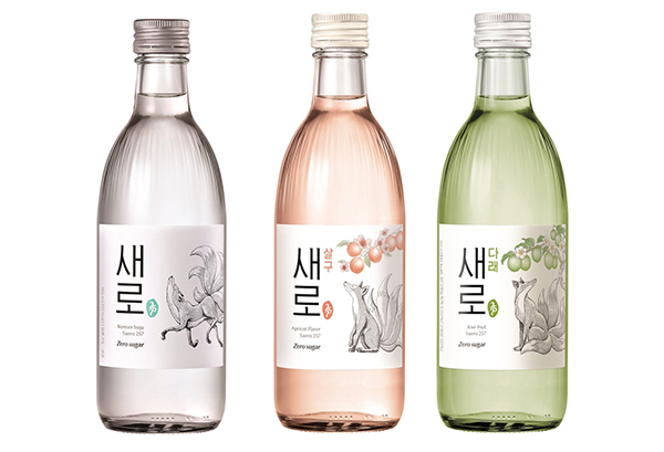 새로 소주 라인업<br>
