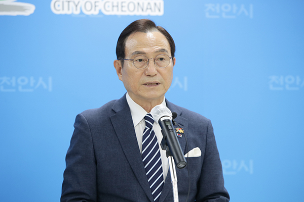 박상돈 천안시장<br>
