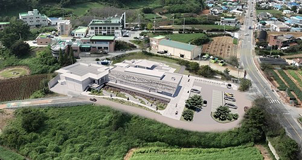 고남패총박물관 증·개축 조감도<br>
